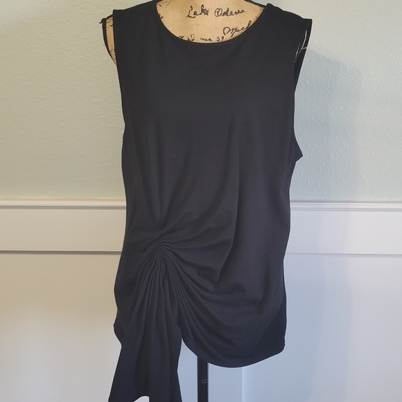 Express Tops - Express detail sleeveless blouse